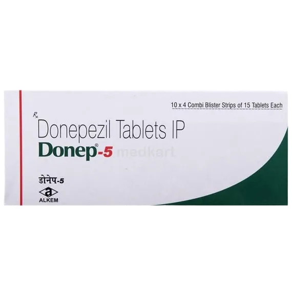 donep 5mg tablet 15's